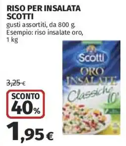 Coop Superstore Riso per insalata SCOTTI offerta