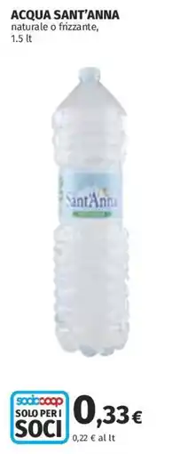 Coop Superstore Acqua SANT'ANNA offerta