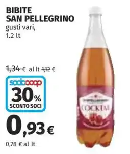 Coop Superstore Bibite SAN PELLEGRINO offerta