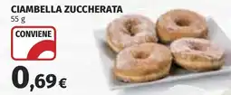 Coop Ciambella zuccherata offerta