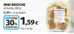 Coop Mini brioche al burro offerta