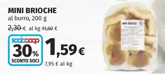 Coop Mini brioche al burro offerta