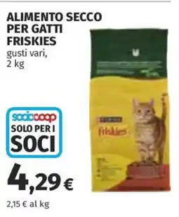 Coop Superstore Alimento secco per gatti FRISKIES offerta