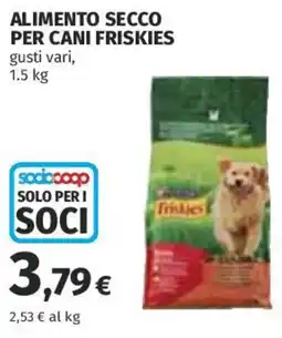 Coop Superstore Alimento secco per cani FRISKIES offerta