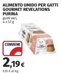 Coop Superstore Alimento umido per gatti gourmet revelations PURINA offerta