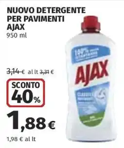 Coop Superstore Nuovo detergente per pavimenti AJAX offerta