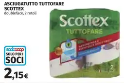 Coop Superstore Asciugatutto tuttofare SCOTTEX offerta