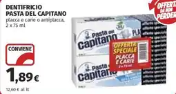 Coop Superstore Dentifricio PASTA DEL CAPITANO offerta