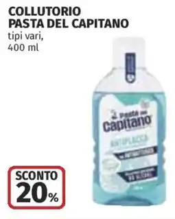 Coop Superstore Collutorio PASTA DEL CAPITANO offerta