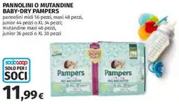 Coop Superstore Pannolini o mutandine baby-dry PAMPERS offerta