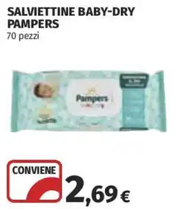 Coop Superstore Salviettine baby-dry PAMPERS offerta