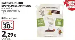 Coop Superstore Sapone liquido SPUMA DI SCIAMPAGNA offerta