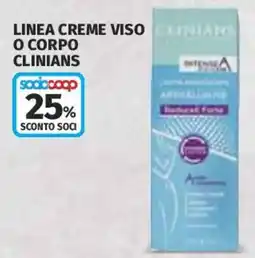 Coop Superstore Linea creme viso o corpo CLINIANS offerta