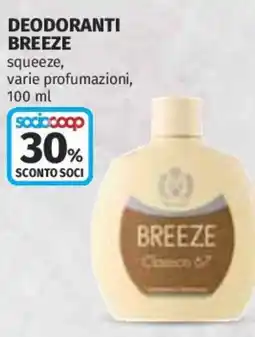 Coop Superstore Deodoranti BREEZE offerta