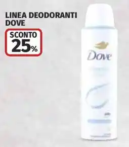 Coop Superstore Linea deodoranti DOVE offerta