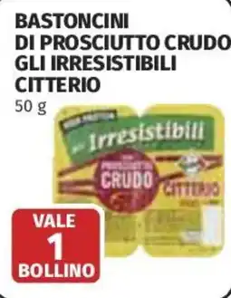 Coop Superstore Bastoncini di prosciutto crudo gli irresistibili CITTERIO offerta
