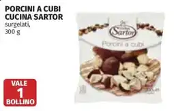 Coop Superstore Porcini a cubi cucina SARTOR offerta