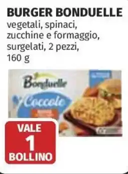 Coop Superstore Burger BONDUELLE offerta
