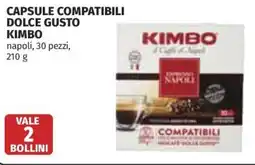 Coop Superstore Capsule compatibili dolce gusto KIMBO offerta