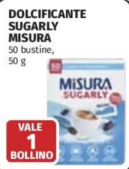 Coop Superstore Dolcificante sugarly MISURA offerta
