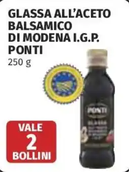 Coop Superstore Glassa all'aceto balsamico di modena I.G.P. PONTI offerta