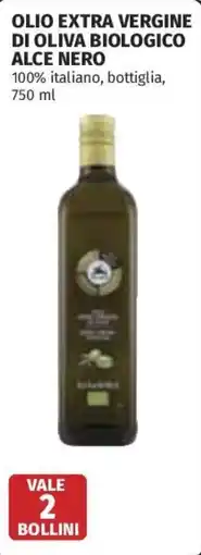 Coop Superstore Olio extra vergine di oliva biologico ALCE NERO offerta