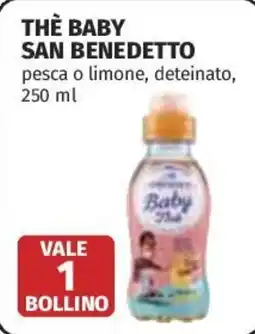 Coop Superstore The baby SAN BENEDETTO offerta