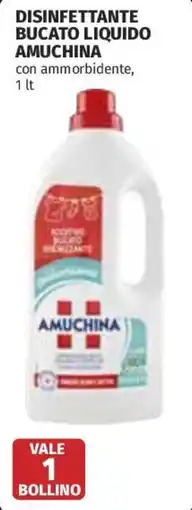 Coop Superstore Disinfettante bucato liquido AMUCHINA offerta