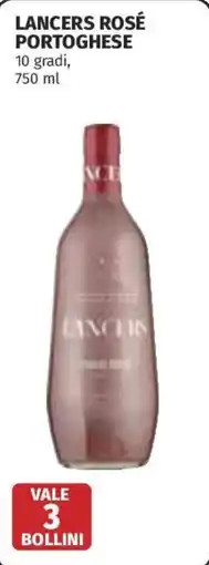 Coop Superstore Lancers rosé portoghese offerta
