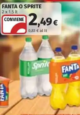 Coop Superstore Fanta o Sprite offerta