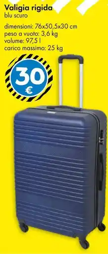 Tedi Valigia rigida blu scuro offerta
