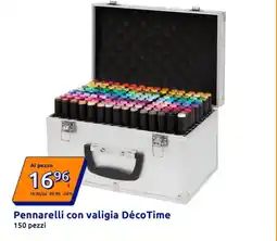 Action Pennarelli con valigia DécoTime offerta