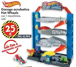 Tedi Garage acrobatico Hot Wheels offerta
