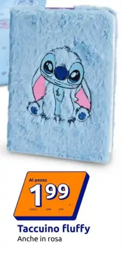 Action Taccuino fluffy offerta
