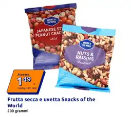 Action Frutta secca e uvetta Snacks of the World offerta