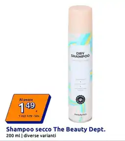 Action Shampoo secco The Beauty Dept. offerta