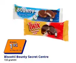 Action Biscotti Bounty Secret Centre offerta