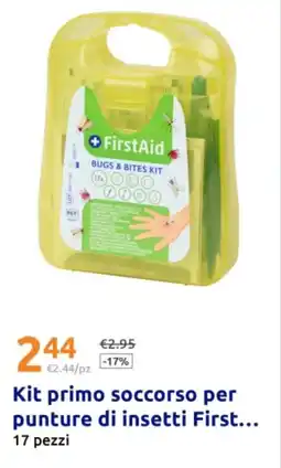 Action Kit primo soccorso per punture di insetti First offerta