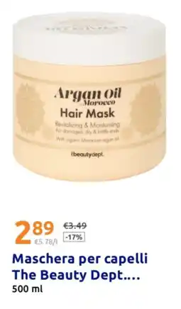 Action Maschera per capelli The Beauty Dept offerta