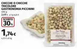 Coop Chicche o chicche tricolore gastronomia piccinini offerta
