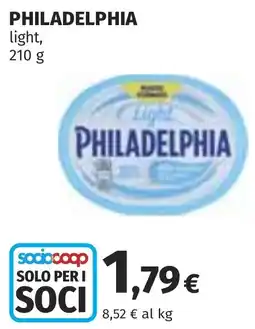 Coop PHILADELPHIA light offerta