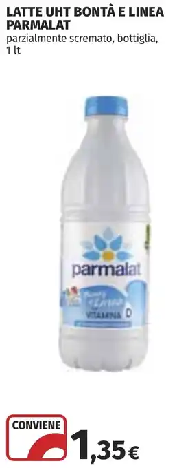 Coop Latte uht bontà e linea PARMALAT offerta
