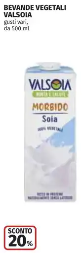 Coop Bevande vegetali VALSOIA offerta