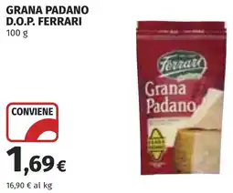Coop Grana padano d.o.p. FERRARI offerta