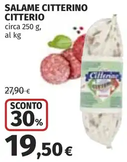 Coop Salame citterino CITTERIO offerta
