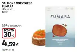 Coop Salmone norvegese FUMARA offerta