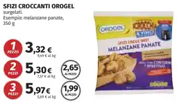 Coop Sfizi croccanti OROGEL offerta