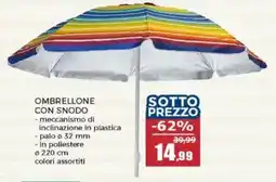 Happy Casa Ombrellone con snodo offerta