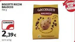 Coop Biscotti ricchi balocco offerta