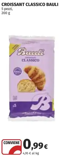Coop Croissant classico BAULI offerta